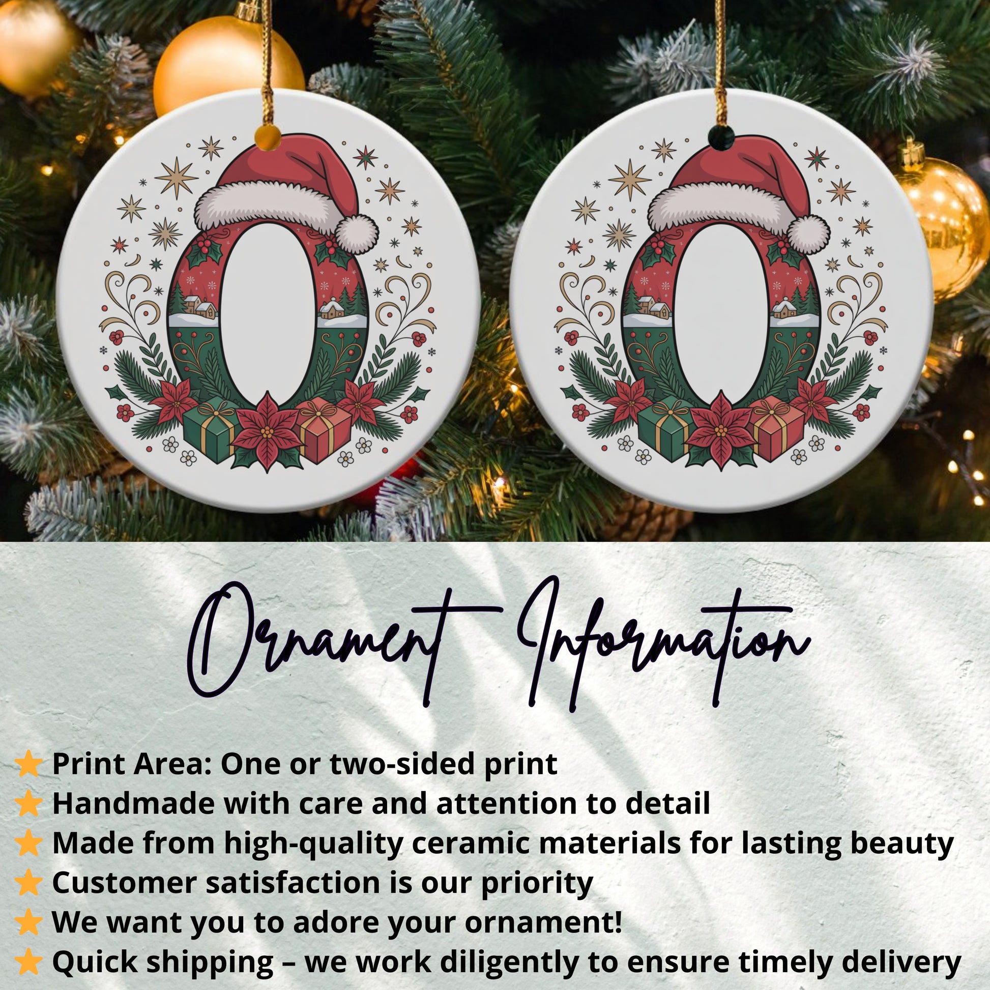 Beautifully Detailed Holiday Ornament product