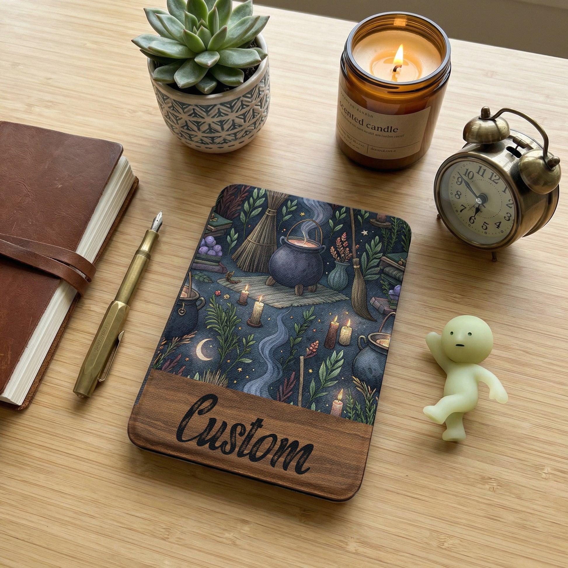 Custom Illustrated Spellbound Scene Mousepad