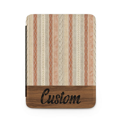 Custom Decorative Striped Pattern Tablet Case