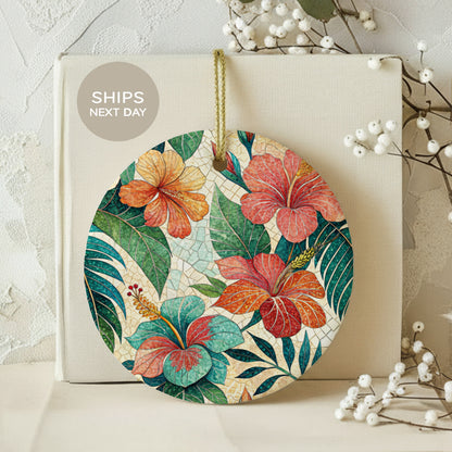 Colorful Floral Hanging Decor Ships Next Day