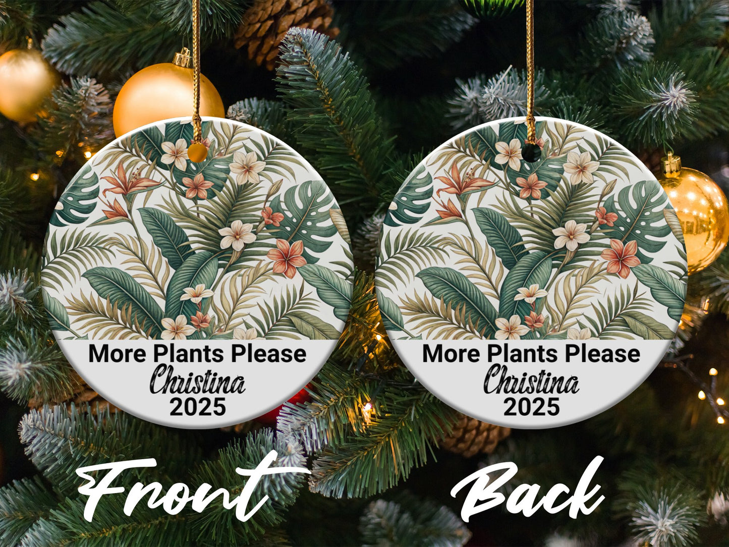 More Plants Please Christmas 2025 Ornament product type