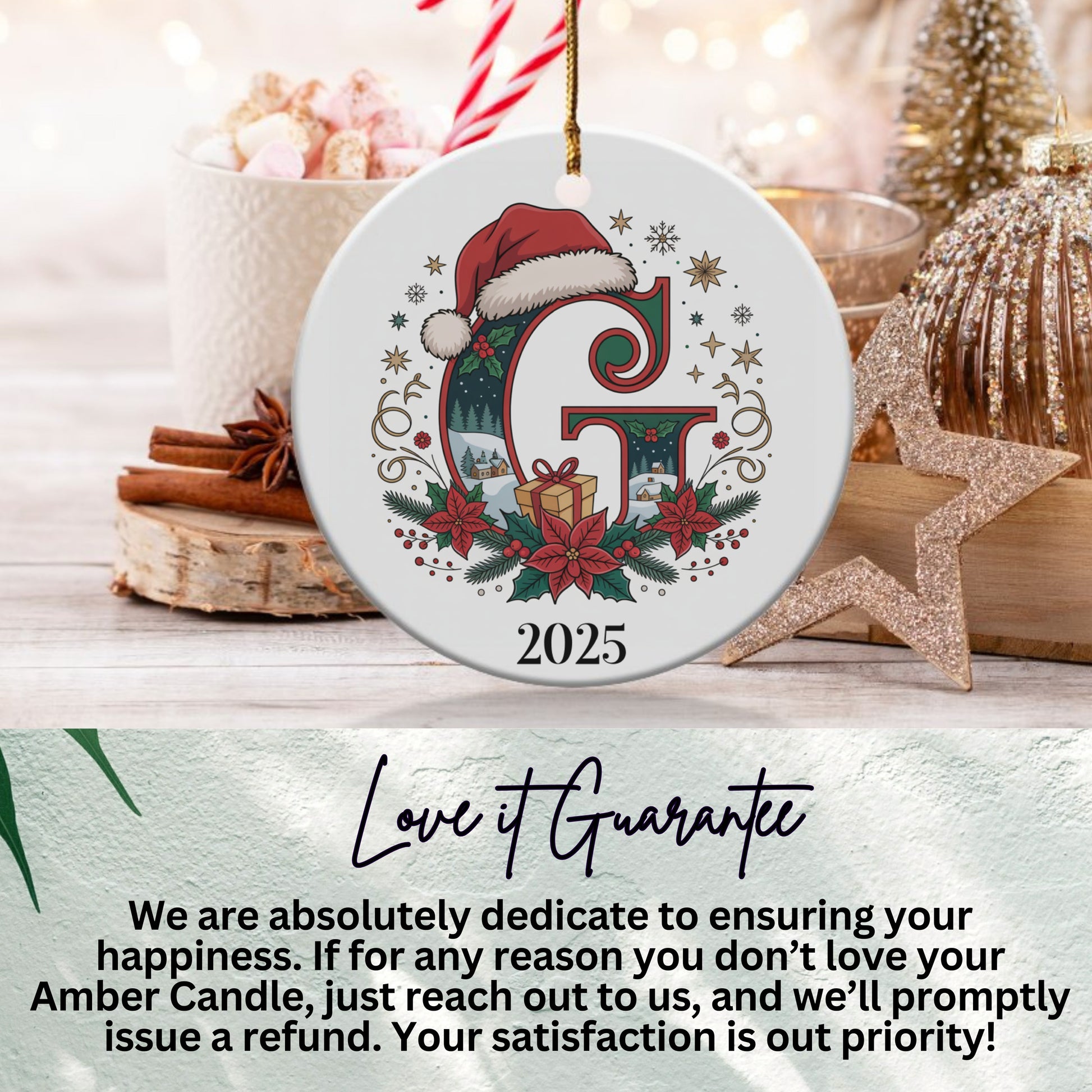 Festive 2025 Decorative Christmas Ornament product