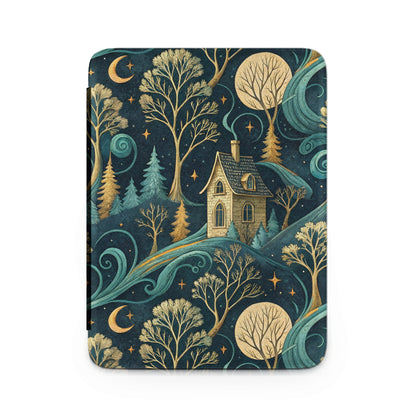 Enchanted Forest House Moonlit Scene Bedding Product
