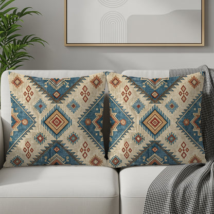 Geometric Tribal Pattern Bohemian Cushion Cover Pillow Decor