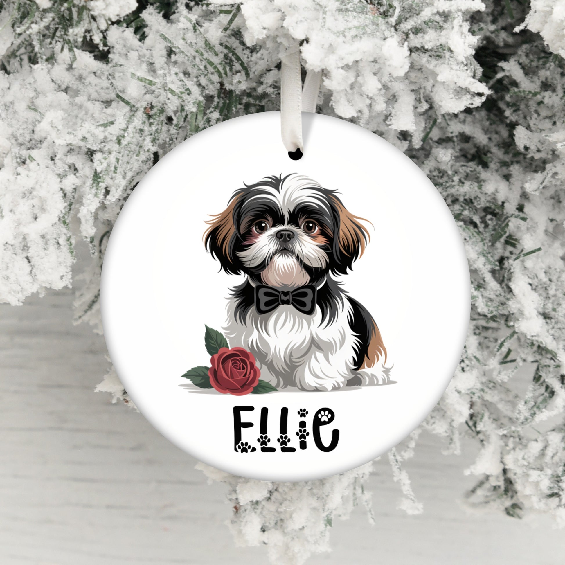 Personalized Pet Ornament with Custom Name product