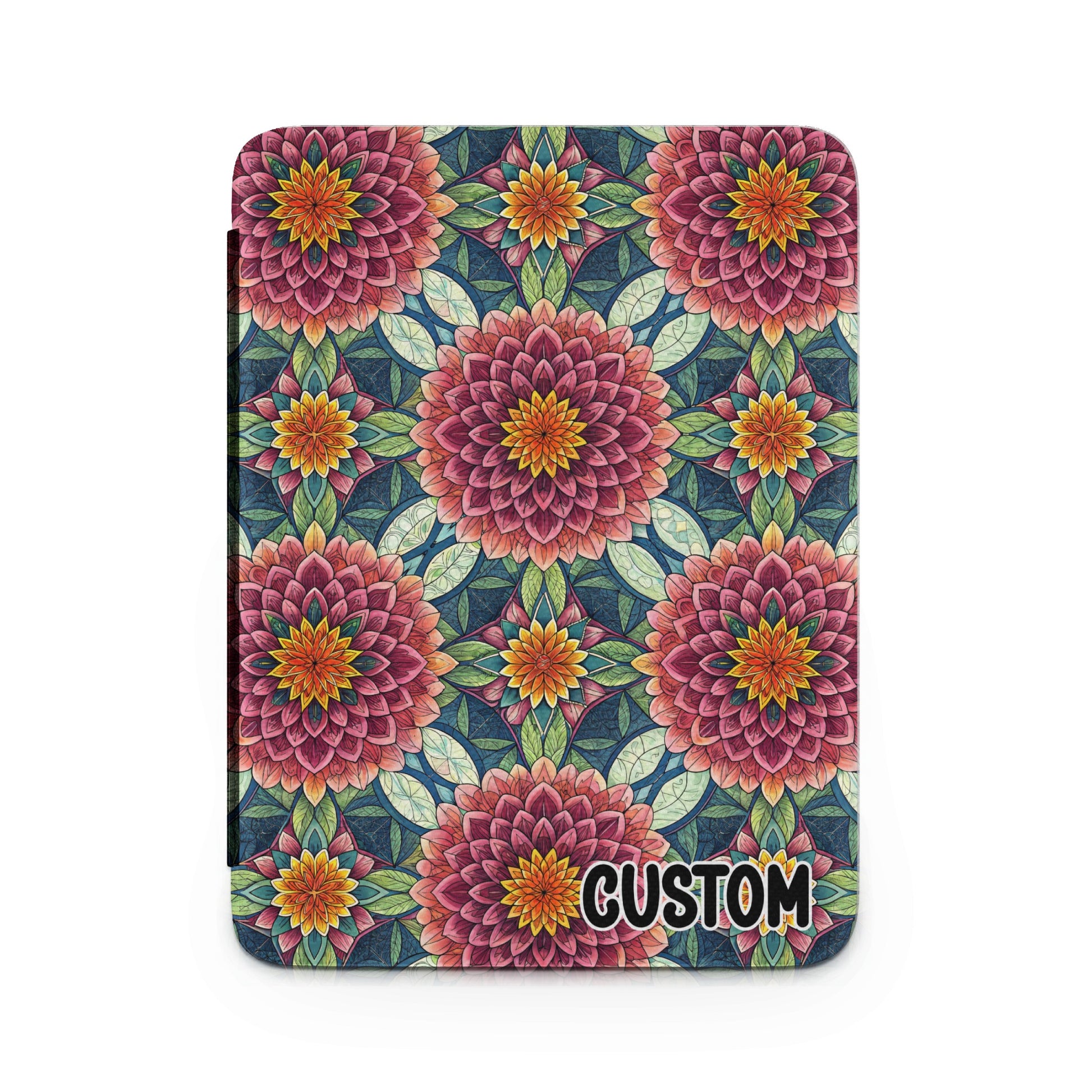Colorful Floral Pattern Custom Case Cover