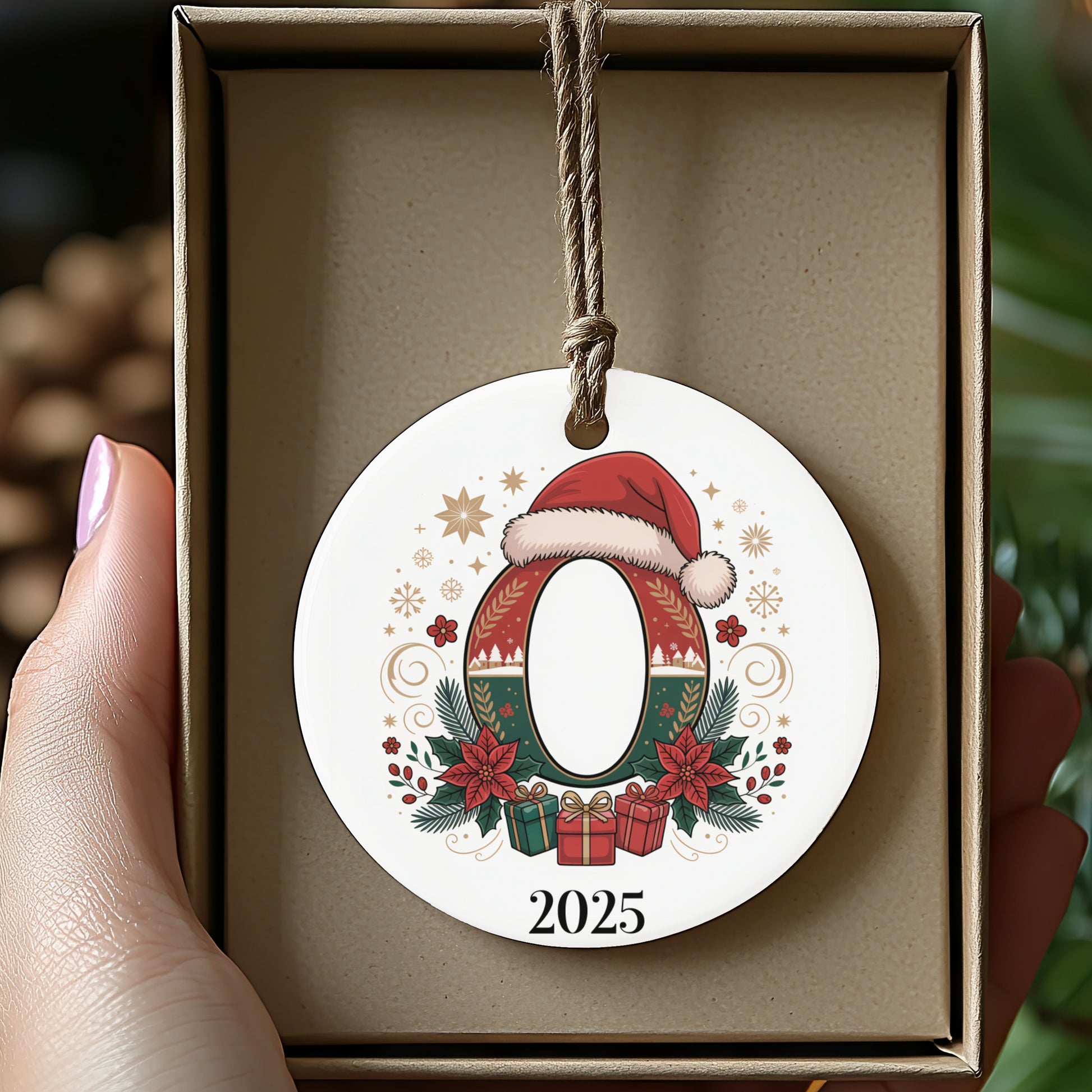 Personalized Christmas Ornament 2025 product type