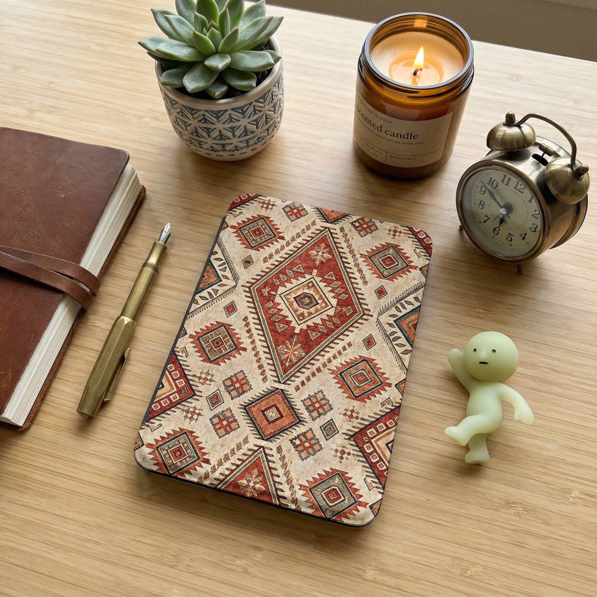 Rustic Tribal Pattern Tablet Cover for Unique Style