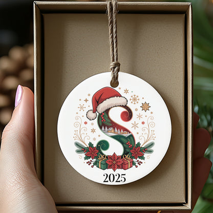 Personalized Christmas 2025 Ornament Holiday Decor product