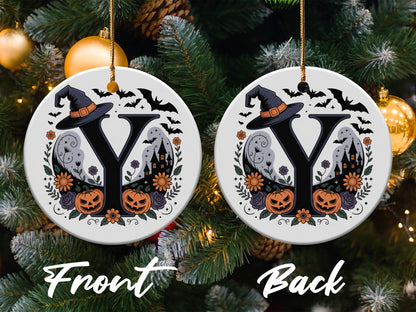 Halloween Witch Hat Customizable Ornament product