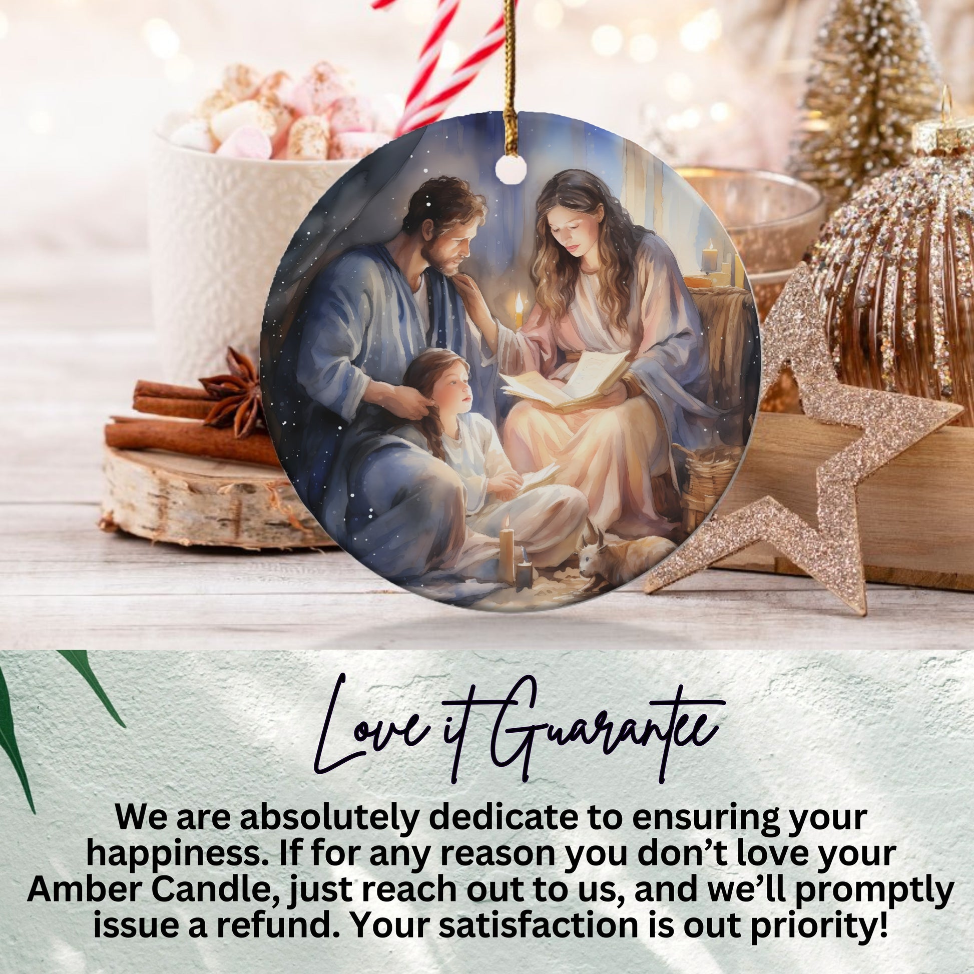 Beautiful Christmas Ornament Nativity Scene product