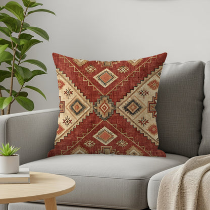 Southwestern Geometric Design Throw Pillow product