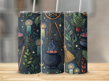 Magic and Whimsy Theme Double Walled Tumbler