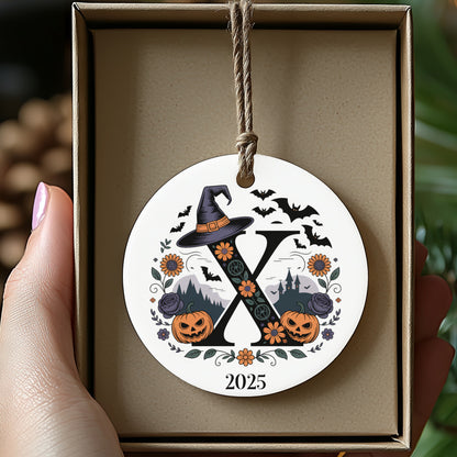 Custom Halloween 2025 Ornament Spooky Holiday Product Type