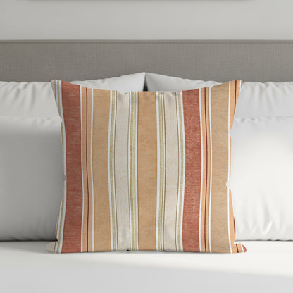 Chic Stripes Vertical Pattern Design Colorful Throw Pillows - Walk Greener