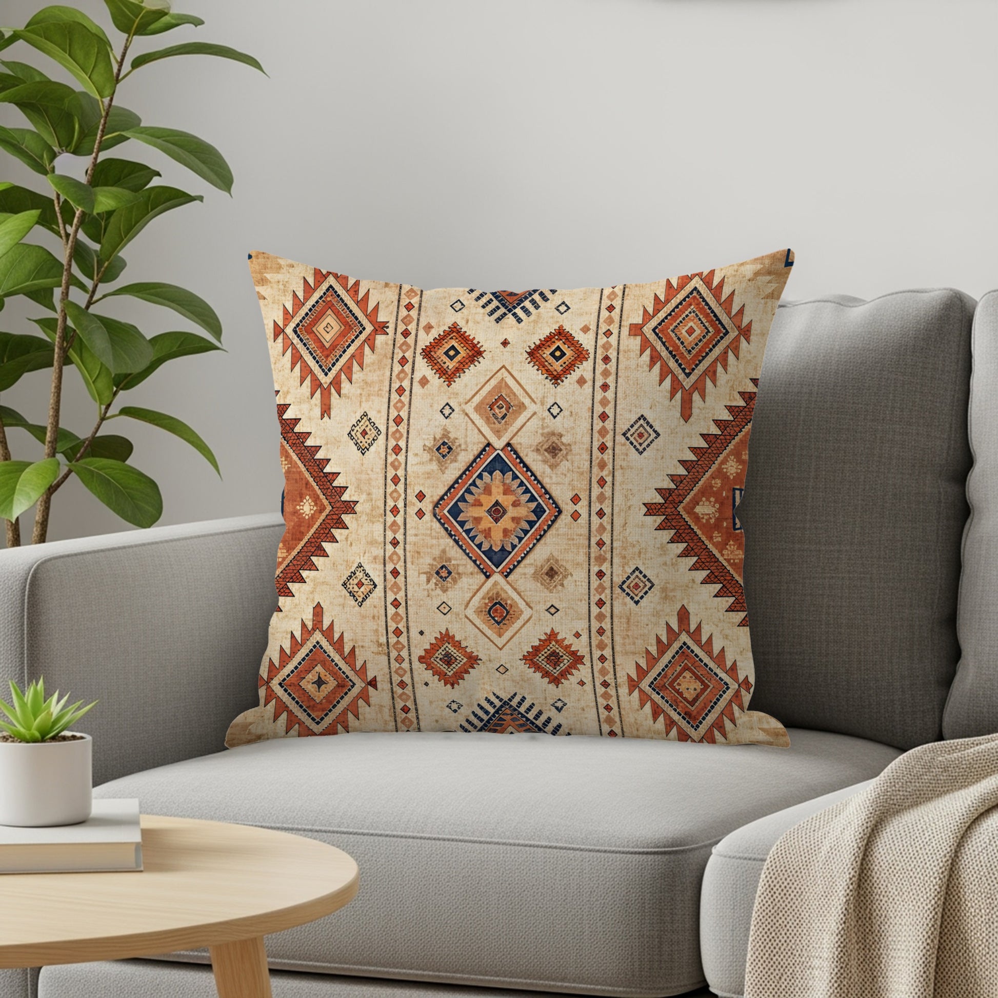 Southwestern Pattern Throw Pillow for Home Decor