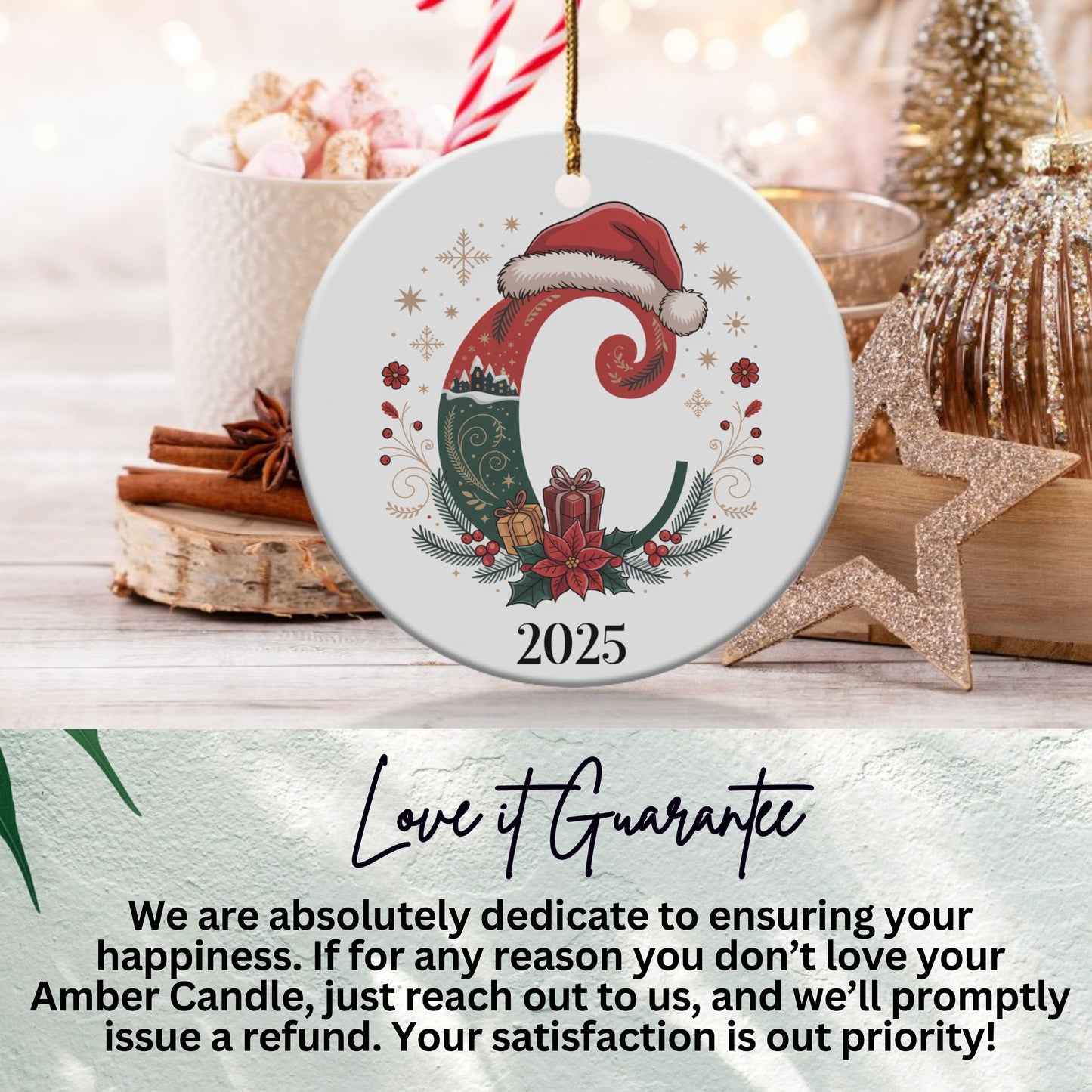 Personalized 2025 Christmas Tree Ornament product