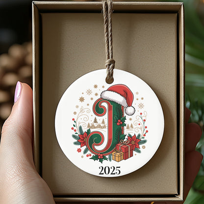 Personalized 2025 Holiday Ornament Decorative Product