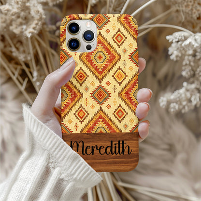 Customized Aztec Patterned Meredith Phone Case