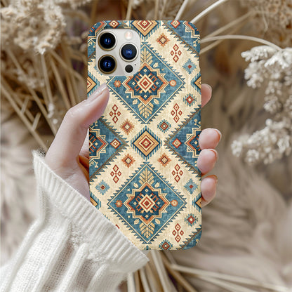 Geometric Tribal Pattern Design iPhone Case