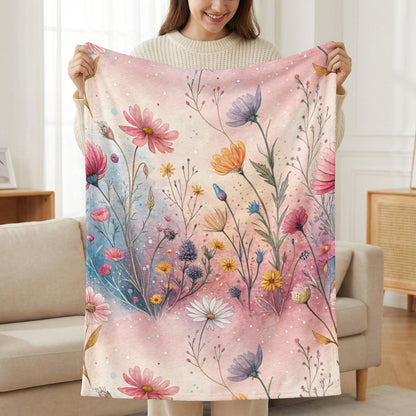 Watercolor Flower Garden Pretty Floral Pattern Seamless - Walk Greener