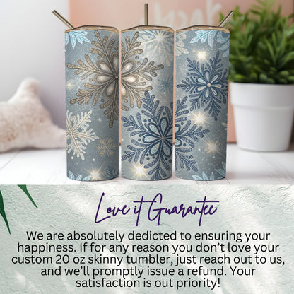 Love it Guarantee 20 oz custom skinny tumbler product