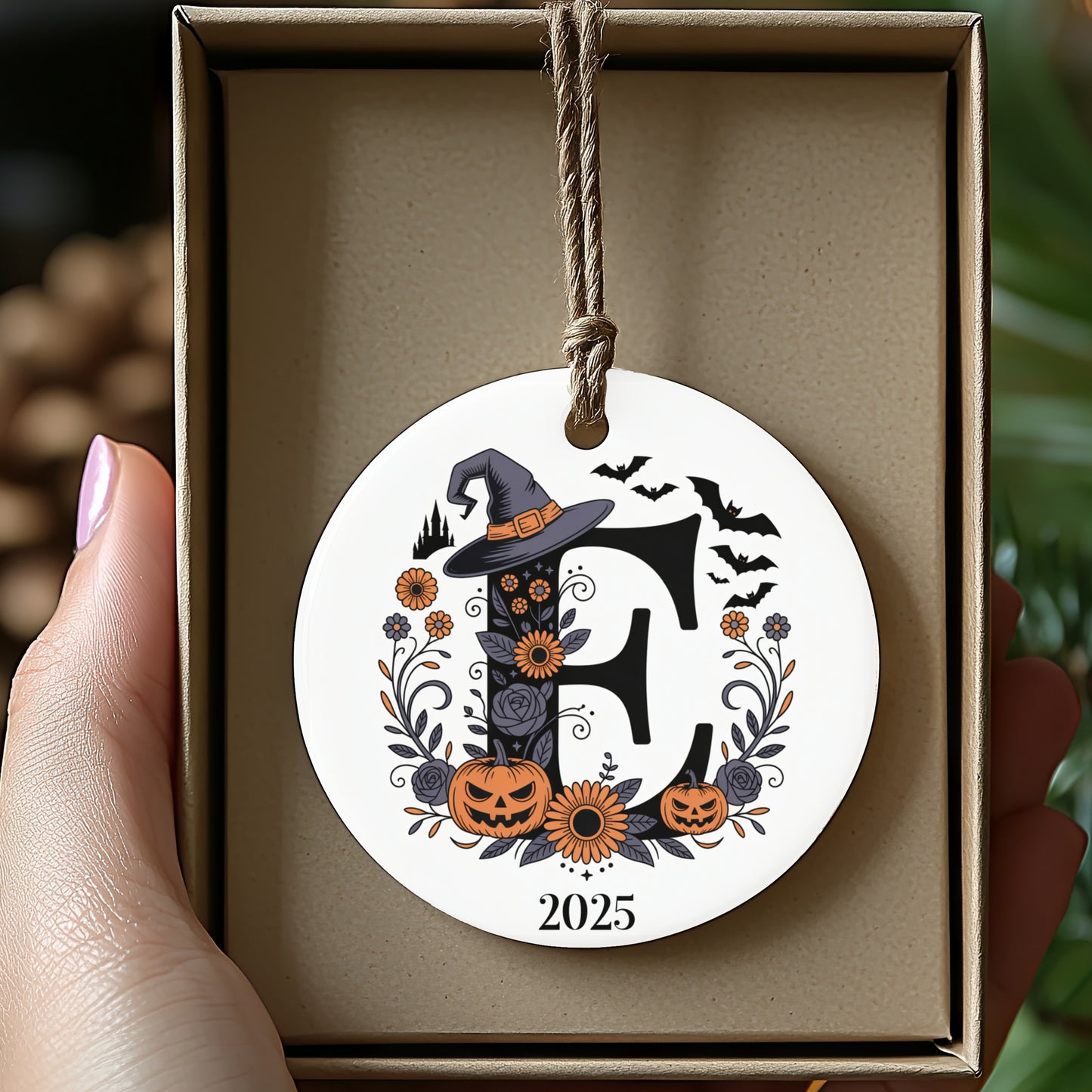 2025 Personalized Halloween Witch Hat Ornament product