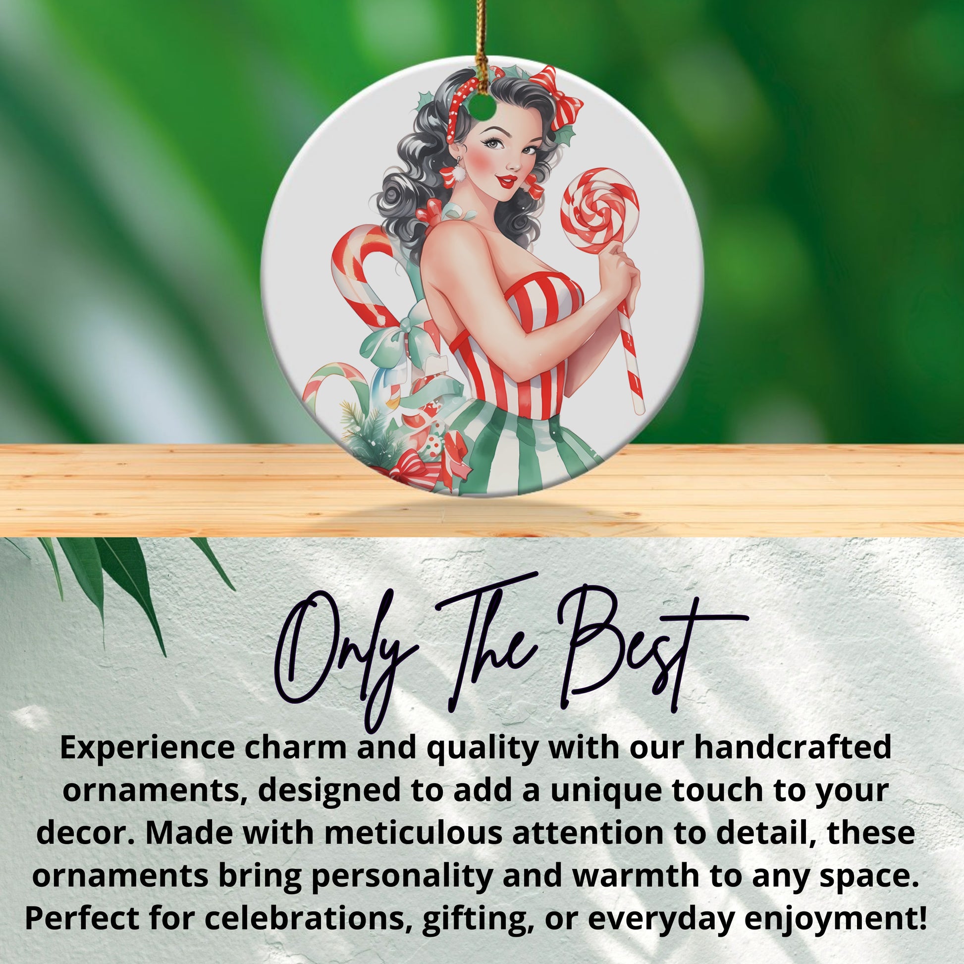 Festive Handcrafted Christmas Ornament product