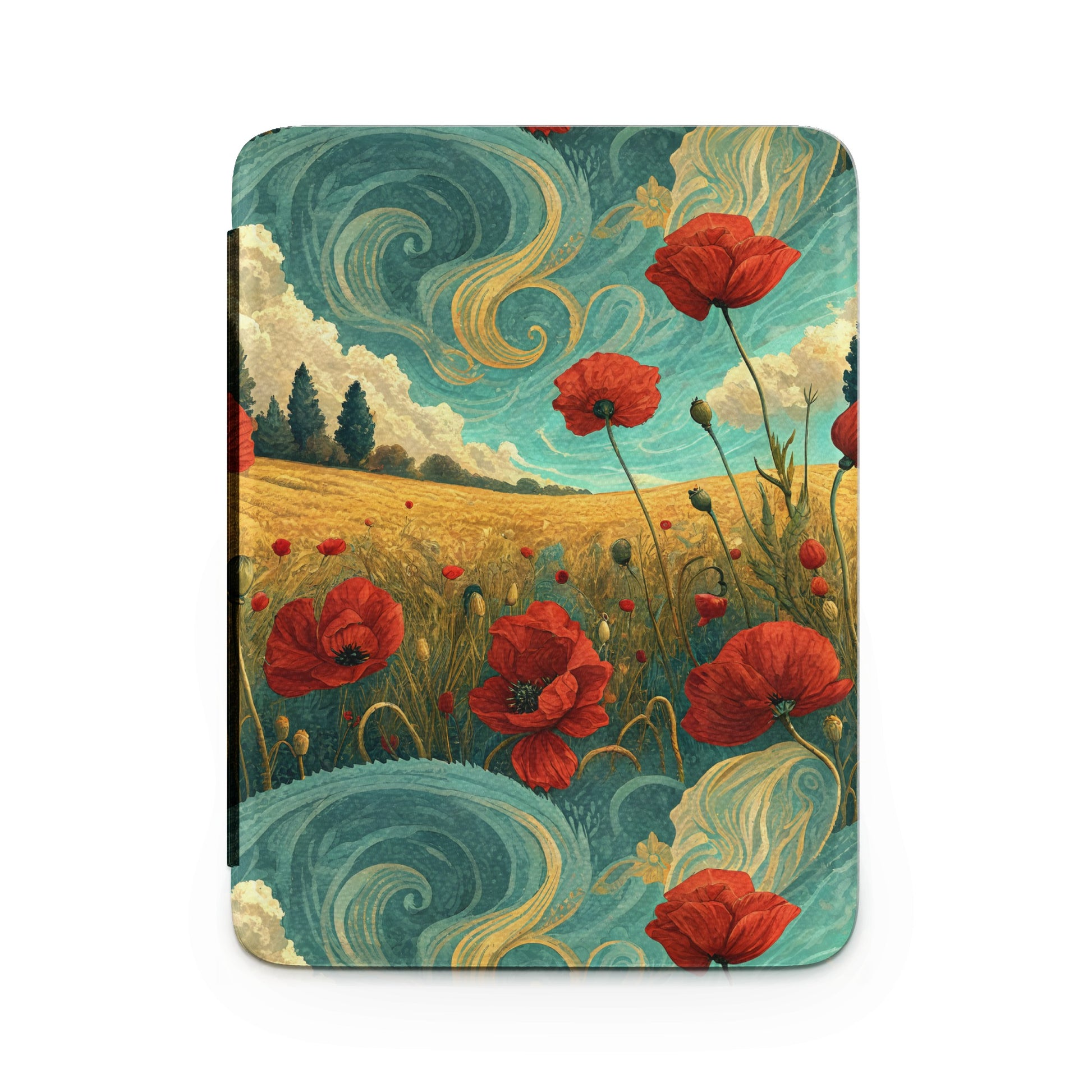 Poppy Field Artistic Landscape Print Accessory