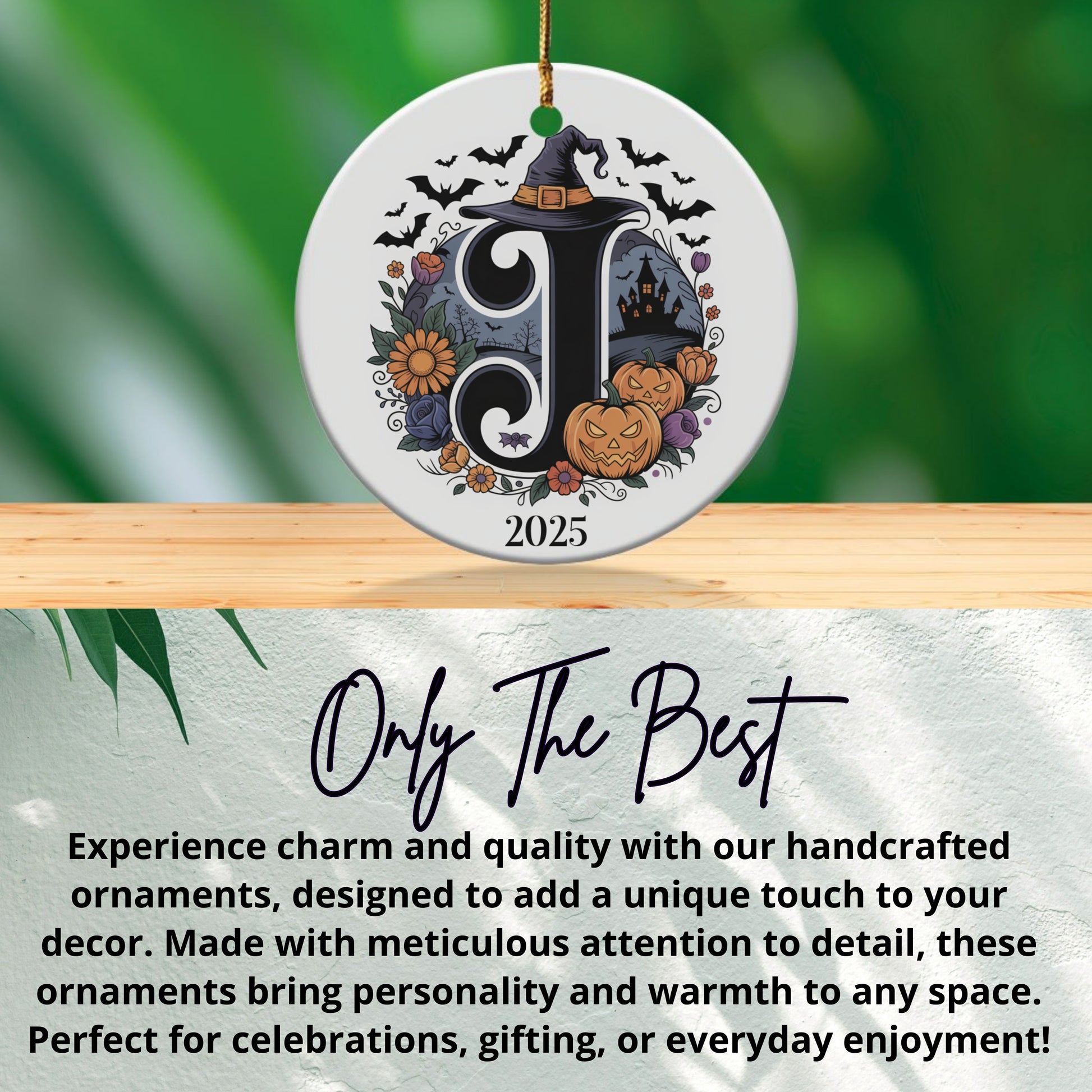 Personalized 2025 Halloween Ornament Beautiful Product
