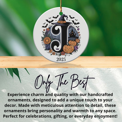 Personalized 2025 Halloween Ornament Beautiful Product