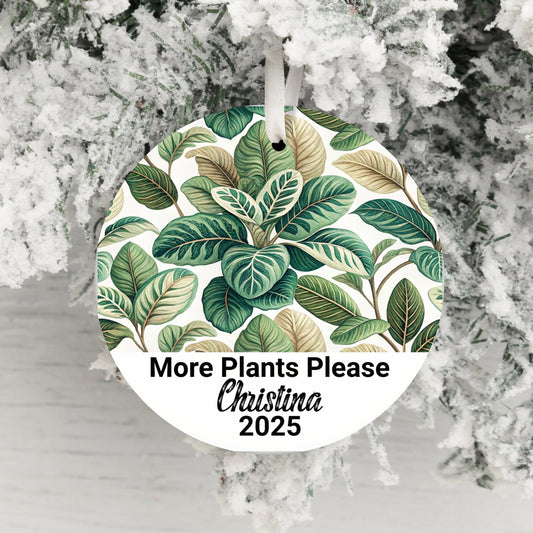More Plants Please Christina 2025 personalized gift product