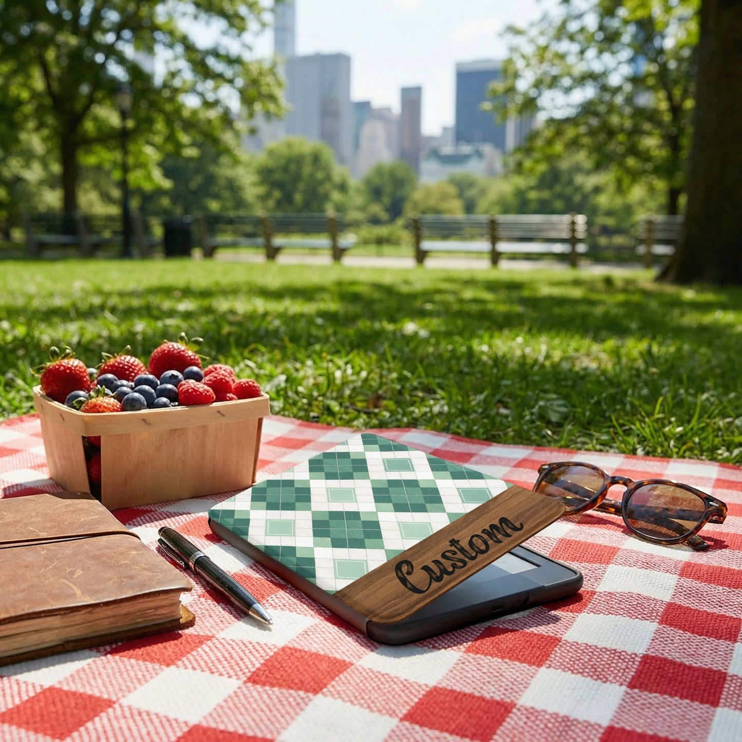 Custom Personalized Picnic Tablecloth Pattern Case