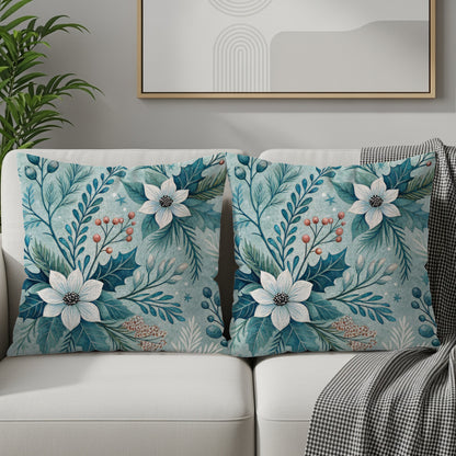 Floral Print Decorative Cushion Covers for Home Decor