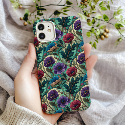 Colorful Floral Pattern Design Phone Case