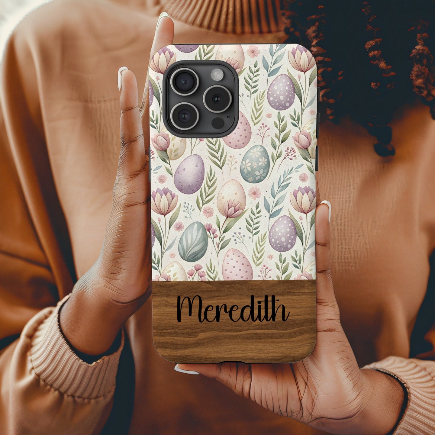 Personalized Easter Egg Design Phone Case Cover