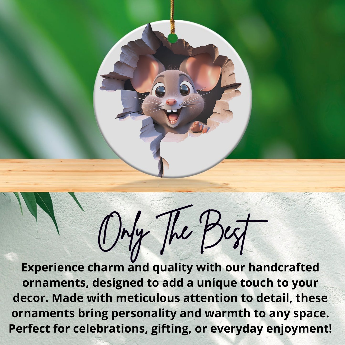 Adorable Mouse Ornaments Perfect Gifting Product