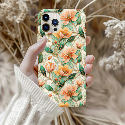 Floral Patterned Design Phone Case for Stylish Protection