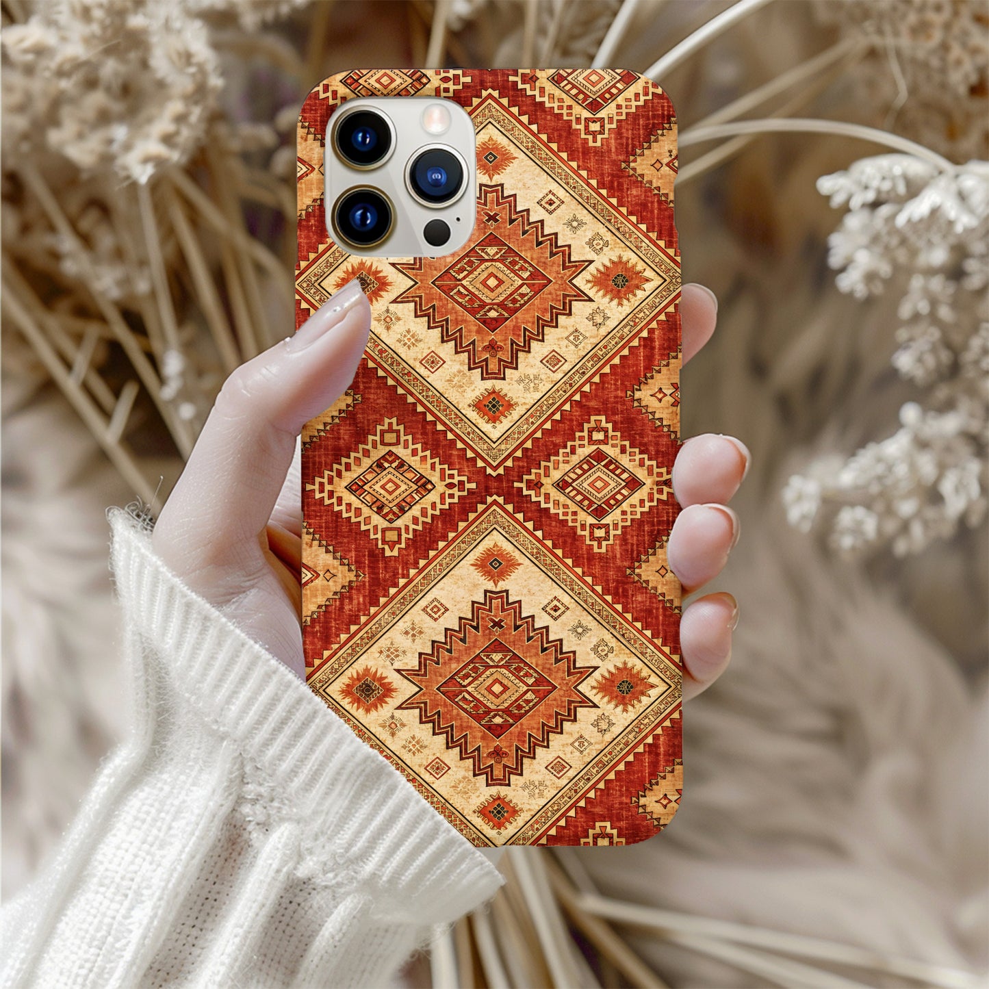 Intricate Geometric Patterned Smartphone Case