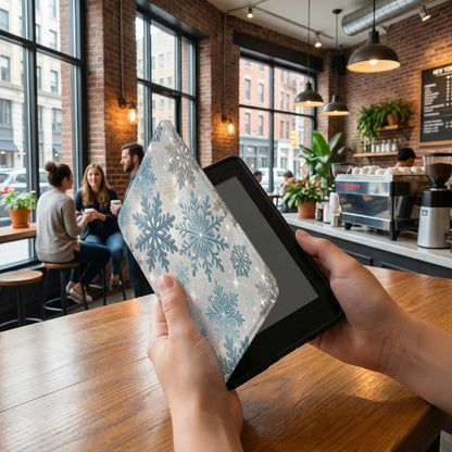 Snowflake Design Tablet Sleeve for Winter Style