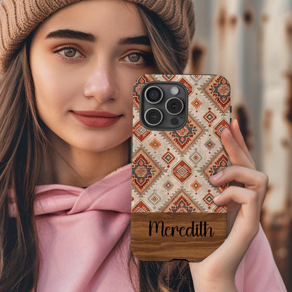 Personalized Boho Chic Meredith Design Phone Case