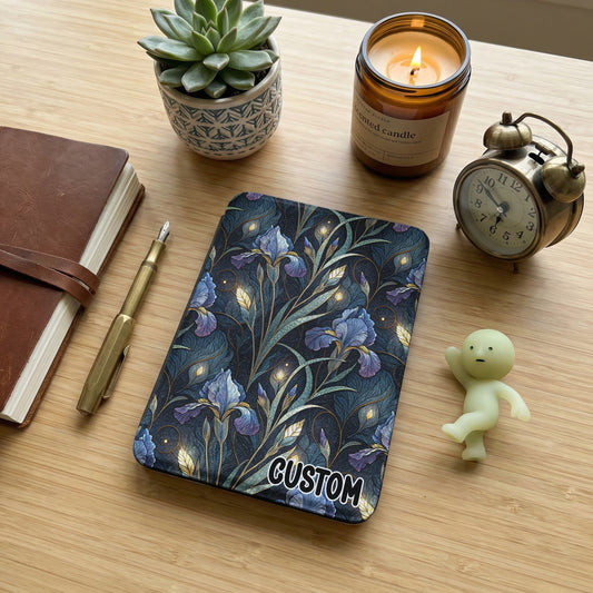 Floral Design Custom Hard Cover Journal Notebook