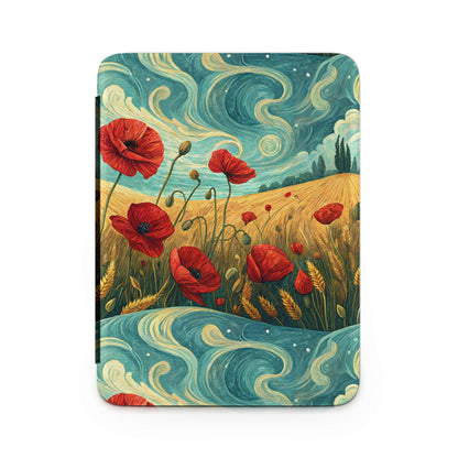 Poppy Field and Starry Sky Artwork Hardcover Notebook