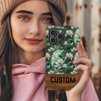 Custom Floral Design Phone Case for a Unique Look