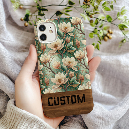 Custom Floral Design Phone Case for Unique Look