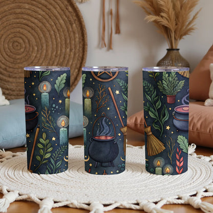 Mystical Illustration Design Insulated Tumbler