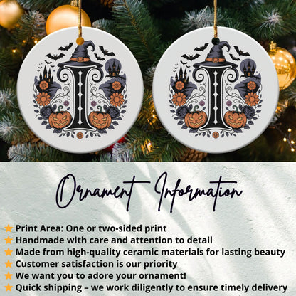 Halloween Theme Personalized Monogrammed Ornament product
