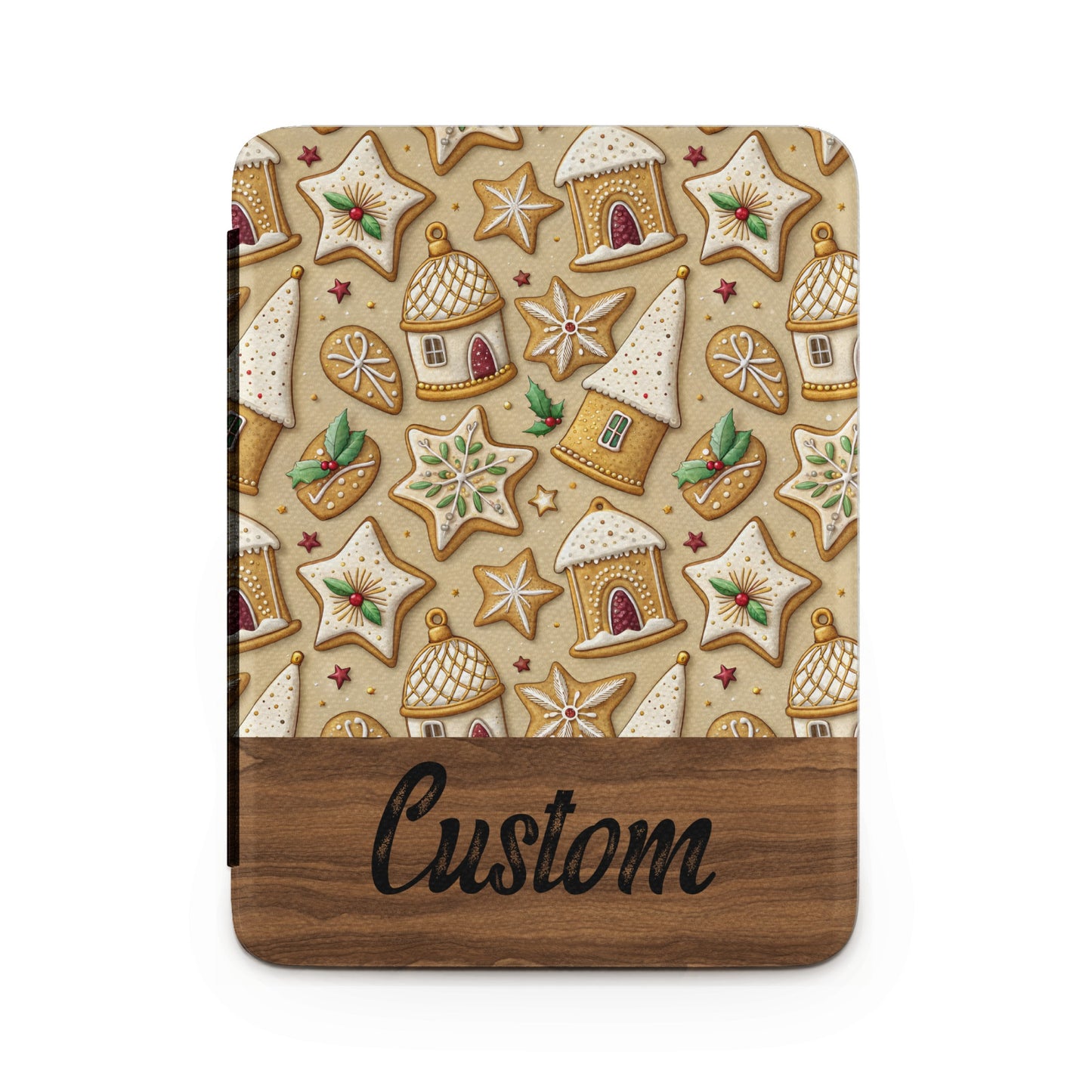 Custom Gingerbread House and Stars Pattern Product