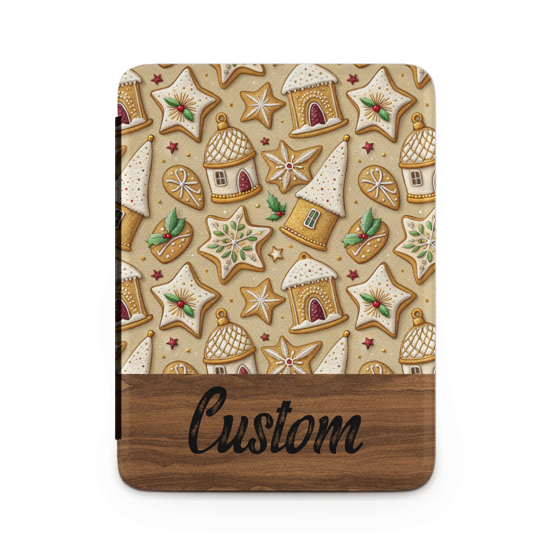Custom Gingerbread House and Stars Pattern Product