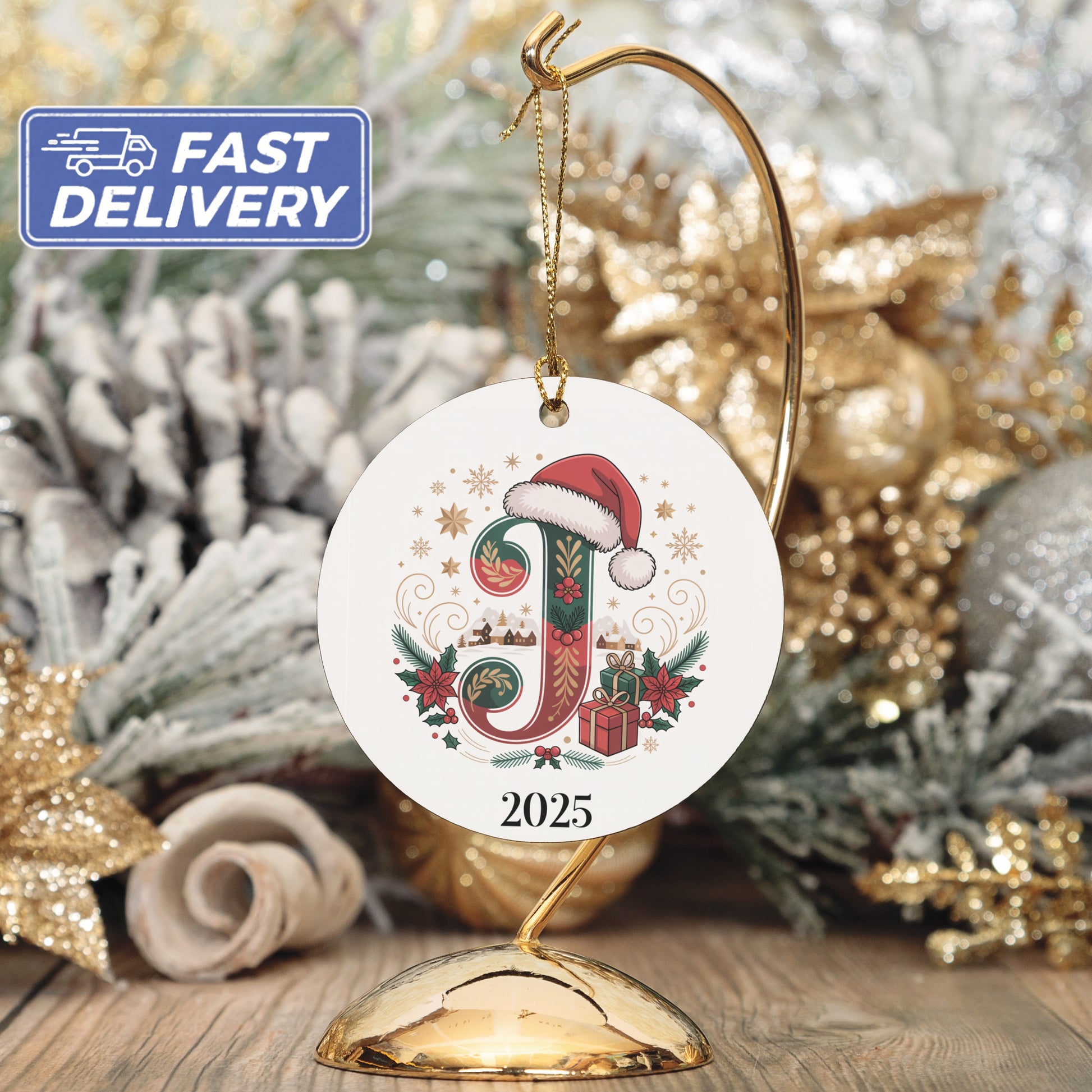 Personalized 2025 Christmas Ornament Perfect Gift product